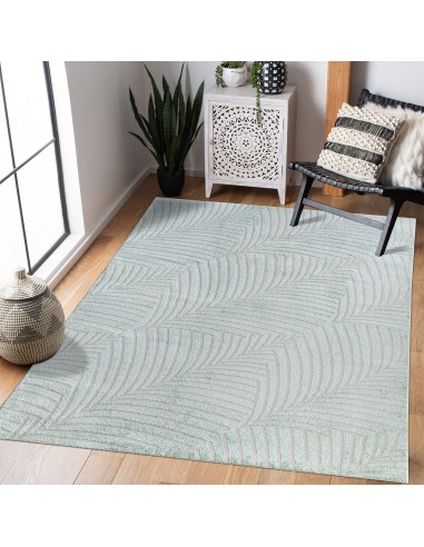 Tapis motif discret vert - PRIA offre 