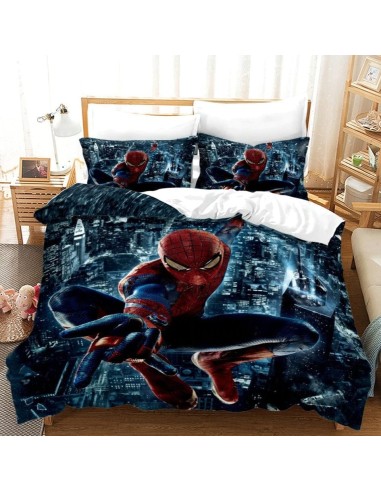 Linge de Lit Spiderman rembourrage situé sous